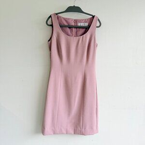 Tahari Pink Sleeveless Sheath Mini Dress